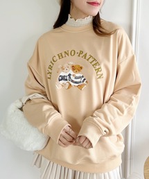 ベア＆ラビットロゴプリントスウェット