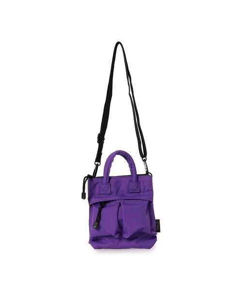 bpr BEAMS（ビーピーアール ビームス ）の「SML / HELMET BAG MINI（ショルダーバッグ・メンズ・オレンジ/ブラック/オリーブ/イエロー/パープル/ブルー・ONE SIZE）」の12枚目の写真