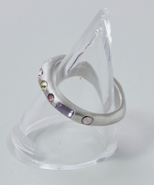 whim(ウィム)の「【whim × GIUNON】Tiny Stone Embed Ring(Pastel)(リング・レディース・シルバー/ゴールド・#13/#9)」の7枚目の写真