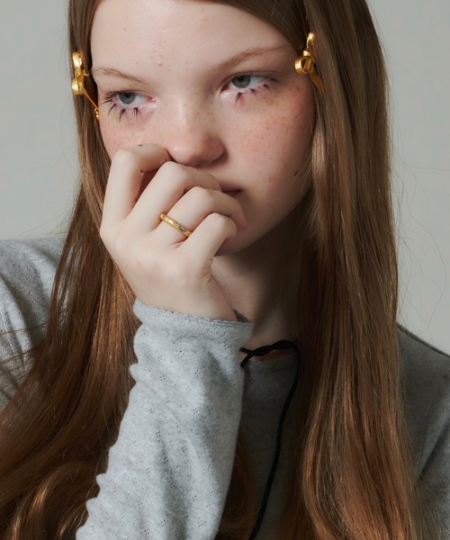 whim(ウィム)の「【whim × GIUNON】Tiny Stone Embed Ring(Pastel)(リング・レディース・シルバー/ゴールド・#13/#9)」の15枚目の写真