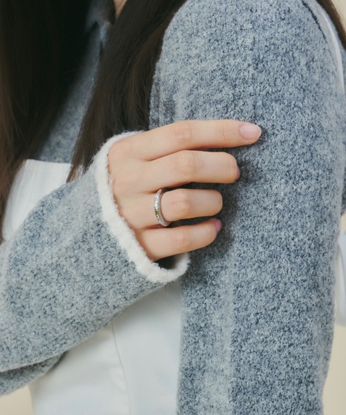 whim(ウィム)の「【whim × GIUNON】Tiny Stone Embed Ring(Pastel)(リング・レディース・シルバー/ゴールド・#13/#9)」の20枚目の写真