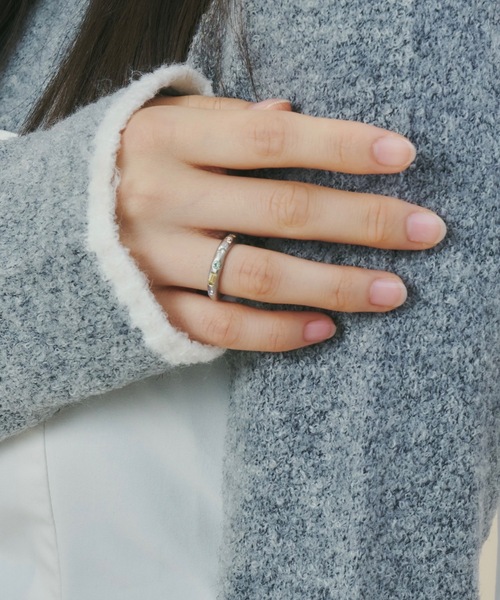 whim(ウィム)の「【whim × GIUNON】Tiny Stone Embed Ring(Pastel)(リング・レディース・シルバー/ゴールド・#13/#9)」の21枚目の写真