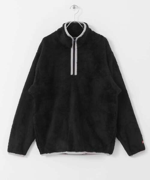 ITEMS URBANRESEARCH（アイテムズ アーバンリサーチ）の「Healthknit　Sherpa Fleece Half-Zip Jacket（その他アウター・メンズ・ブラック/モカ/ベージュ・MEDIUM/LARGE）」の12枚目の写真