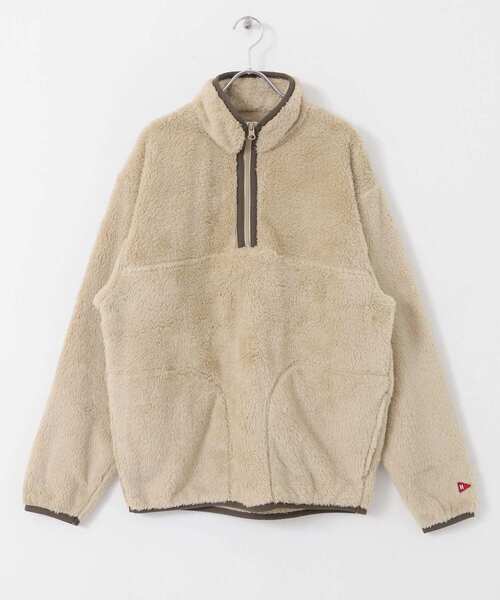 ITEMS URBANRESEARCH（アイテムズ アーバンリサーチ）の「Healthknit　Sherpa Fleece Half-Zip Jacket（その他アウター・メンズ・ブラック/モカ/ベージュ・MEDIUM/LARGE）」の13枚目の写真