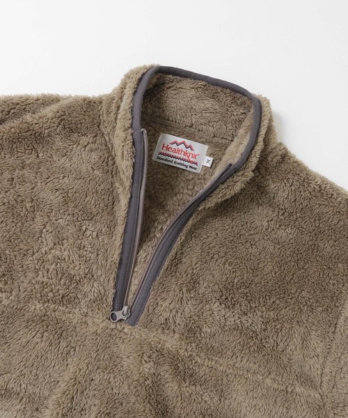 ITEMS URBANRESEARCH（アイテムズ アーバンリサーチ）の「Healthknit　Sherpa Fleece Half-Zip Jacket（その他アウター・メンズ・ブラック/モカ/ベージュ・MEDIUM/LARGE）」の15枚目の写真