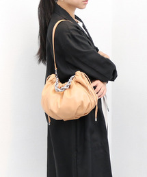 カカトゥ kakatoo / パンプキン型ドロストチェーンバッグ