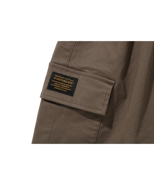 A BATHING APE（アベイシングエイプ）の「BAPE CARGO PANTS JR（カーゴパンツ・キッズ・ブラック/オリーブ・150/160）」の6枚目の写真
