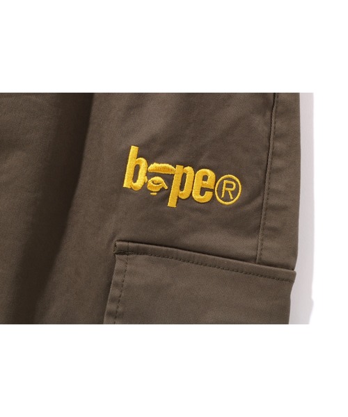 A BATHING APE（アベイシングエイプ）の「BAPE CARGO PANTS JR（カーゴパンツ・キッズ・ブラック/オリーブ・150/160）」の4枚目の写真