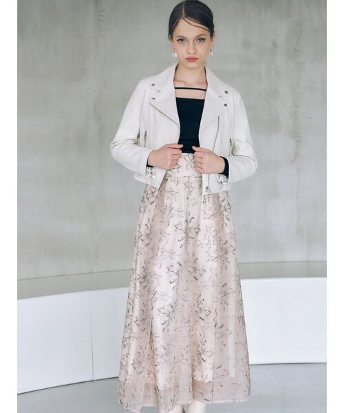 MERCURYDUO（マーキュリーデュオ）の「2WAYナローストラップリブニット（ニット/セーター・レディース・オフホワイト/ライトブルー/ブラック/ラベンダー/ライム・FREE）」の17枚目の写真