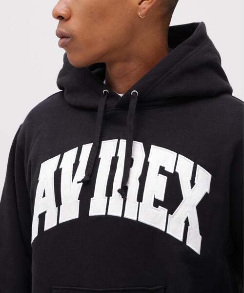 AVIREX(アヴィレックス)の「《DAILY/デイリー》PULLOVER SWEAT PARKA LOGO / プルオーバー スウェット パーカー ロゴ / AVIREX / アヴィレックス(パーカー・メンズ・ネイビー/ブラック/ホワイト系2/その他17・L/M/XL/2XL)」の13枚目の写真