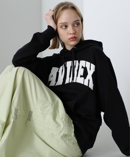 AVIREX(アヴィレックス)の「《DAILY/デイリー》PULLOVER SWEAT PARKA LOGO / プルオーバー スウェット パーカー ロゴ / AVIREX / アヴィレックス(パーカー・メンズ・ネイビー/ブラック/ホワイト系2/その他17・L/M/XL/2XL)」の22枚目の写真