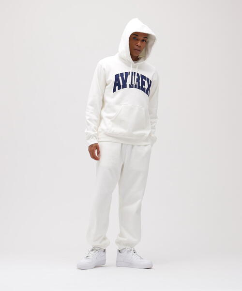 AVIREX（アヴィレックス）の「《DAILY/デイリー》PULLOVER SWEAT PARKA LOGO / プルオーバー スウェット パーカー ロゴ / AVIREX / アヴィレックス（パーカー・メンズ・ネイビー/ブラック/ホワイト系2/その他17・L/M/XL/2XL）」の20枚目の写真