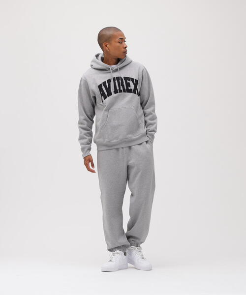 AVIREX（アヴィレックス）の「《DAILY/デイリー》PULLOVER SWEAT PARKA LOGO / プルオーバー スウェット パーカー ロゴ / AVIREX / アヴィレックス（パーカー・メンズ・ネイビー/ブラック/ホワイト系2/その他17・L/M/XL/2XL）」の13枚目の写真