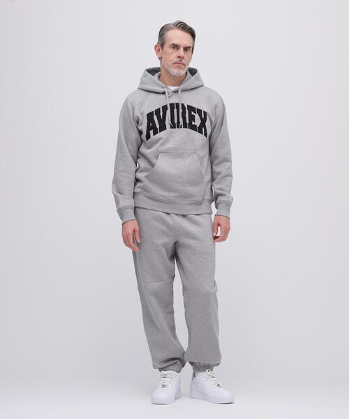 AVIREX（アヴィレックス）の「《DAILY/デイリー》PULLOVER SWEAT PARKA LOGO / プルオーバー スウェット パーカー ロゴ / AVIREX / アヴィレックス（パーカー・メンズ・ネイビー/ブラック/ホワイト系2/その他17・L/M/XL/2XL）」の16枚目の写真