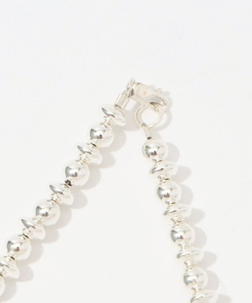 Rouge vif（ルージュヴィフ）の「【BULBS/バルブス】ボールチェーンネックレス40cm　Coffea arabica（ネックレス・レディース・シルバー・フリー）」の9枚目の写真