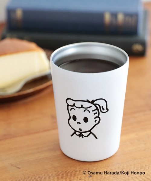 LEPSIM(レプシィム)の「【OSAMU GOODS×LEPSIM】タンブラー 993803(グラス/マグカップ/タンブラー・レディース・ブラック/ベージュ/オフホワイト/ブラウン・ONE SIZE)」の2枚目の写真
