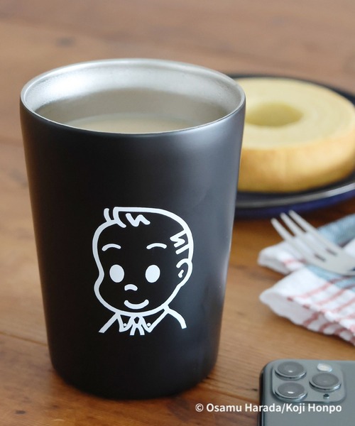 LEPSIM(レプシィム)の「【OSAMU GOODS×LEPSIM】タンブラー 993803(グラス/マグカップ/タンブラー・レディース・ブラック/ベージュ/オフホワイト/ブラウン・ONE SIZE)」の1枚目の写真