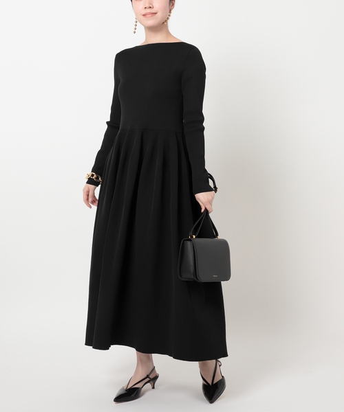 フォルムニットフレアワンピース（ワンピース）｜VERMEIL par iena