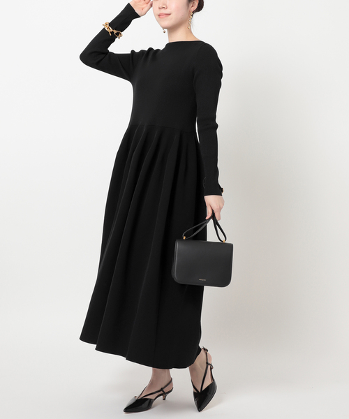 フォルムニットフレアワンピース（ワンピース）｜VERMEIL par iena