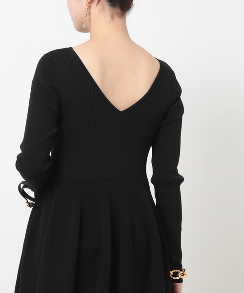 フォルムニットフレアワンピース（ワンピース）｜VERMEIL par iena