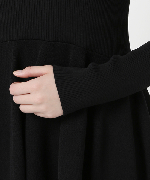 フォルムニットフレアワンピース（ワンピース）｜VERMEIL par iena  