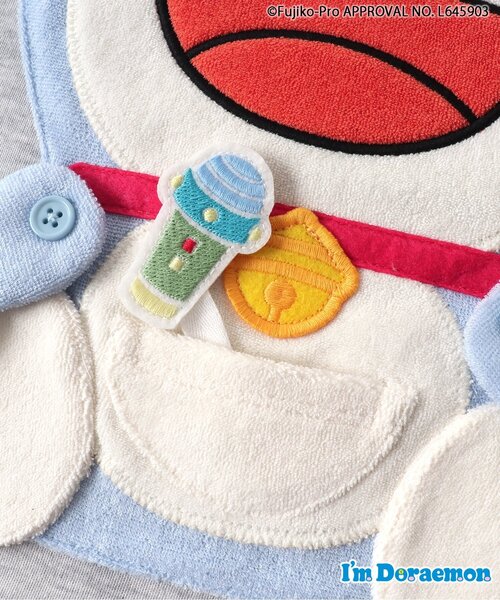 BIT'Z(ビッツ)の「I'm Doraemon もぐもぐギミック長袖Tシャツ(Tシャツ/カットソー・キッズ・キナリ/グレー・90/95/120/100/110/80)」の13枚目の写真