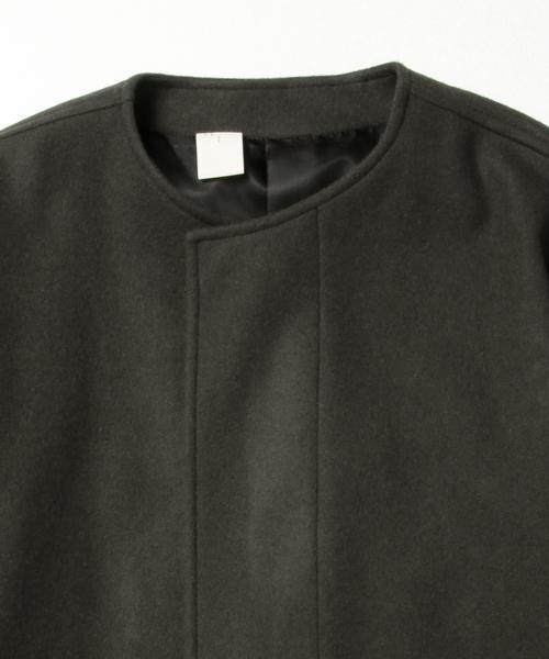 N.HOOLYWOOD（N.ハリウッド）の「●N.HOOLYWOOD / NO-COLLAR COAT（その他アウター・メンズ・ブラック/チャコールグレー・36/38）」の4枚目の写真