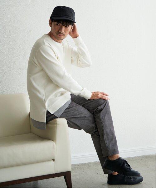 ikka(イッカ)の「リップストップワークキャップ(キャップ・メンズ・ベージュ/ネイビー/ブラック・FREE)」の18枚目の写真