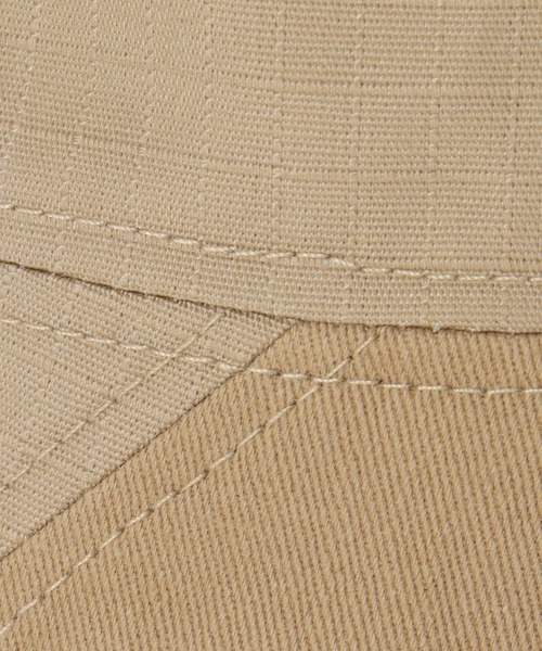 ikka(イッカ)の「リップストップワークキャップ(キャップ・メンズ・ベージュ/ネイビー/ブラック・FREE)」の15枚目の写真