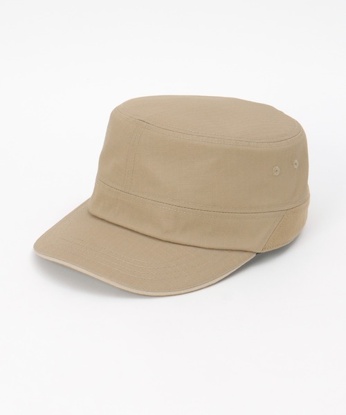ikka(イッカ)の「リップストップワークキャップ(キャップ・メンズ・ベージュ/ネイビー/ブラック・FREE)」の6枚目の写真