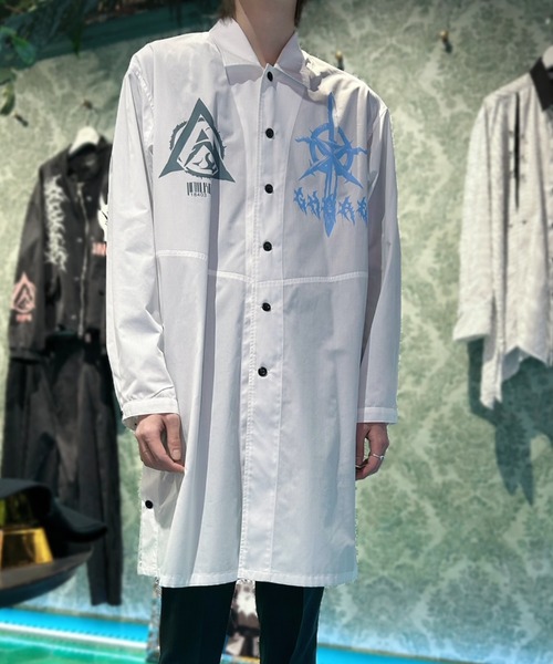 MILKBOY(ミルクボーイ)の「ANGEL&DEMONS ロングシャツ(シャツ/ブラウス・レディース・B/A・FREE)」の2枚目の写真