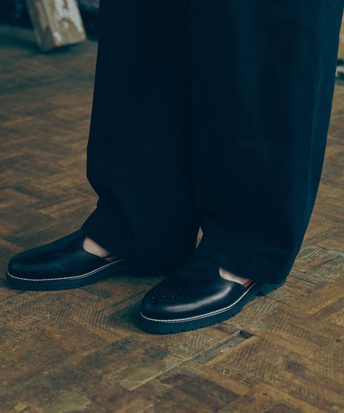 Bleme(ブレム)の「ミリタリーワイド ベイカーパンツ/ファティーグパンツ ウエスト調整付(その他パンツ・メンズ・オフホワイト/ブラック/カーキ・L/M/S/XL)」の18枚目の写真