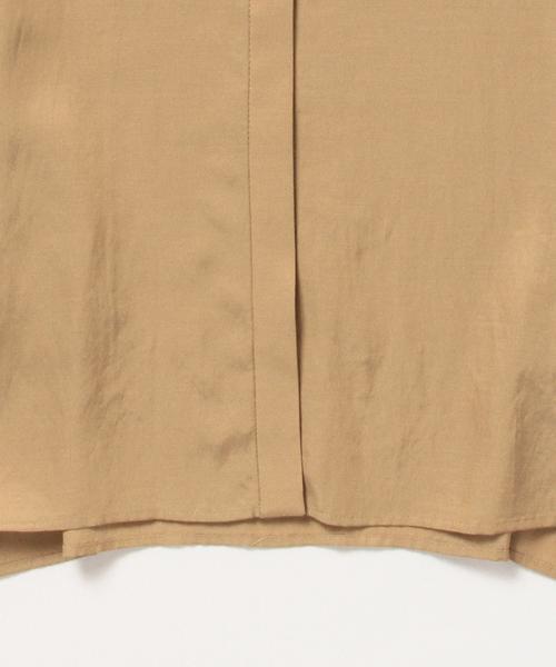 Demi-Luxe BEAMS（デミルクス ビームス）の「Demi-Luxe BEAMS / とろみドルマンワンピース（ワンピース・レディース・ベージュ/ネイビー・36/38）」の6枚目の写真