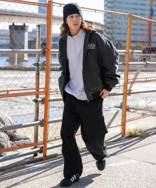 WEGO（ウィゴー）の「WEGO/フードブルゾン（ブルゾン・メンズ・ブラック系その他/ブラウン/スカイブルー/その他1・MEDIUM/LARGE）」の7枚目の写真