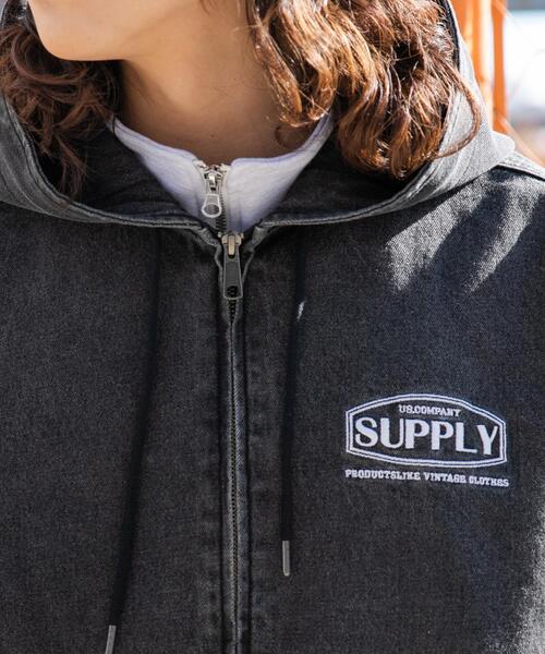 WEGO（ウィゴー）の「WEGO/フードブルゾン（ブルゾン・メンズ・ブラック系その他/ブラウン/スカイブルー/その他1・MEDIUM/LARGE）」の10枚目の写真