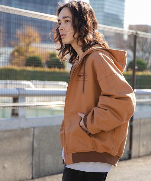 WEGO（ウィゴー）の「WEGO/フードブルゾン（ブルゾン・メンズ・ブラック系その他/ブラウン/スカイブルー/その他1・MEDIUM/LARGE）」の20枚目の写真