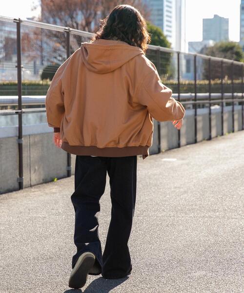 WEGO（ウィゴー）の「WEGO/フードブルゾン（ブルゾン・メンズ・ブラック系その他/ブラウン/スカイブルー/その他1・MEDIUM/LARGE）」の22枚目の写真