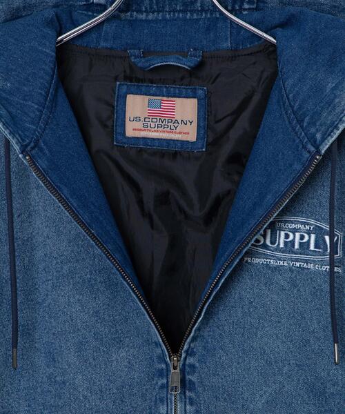 WEGO（ウィゴー）の「WEGO/フードブルゾン（ブルゾン・メンズ・ブラック系その他/ブラウン/スカイブルー/その他1・MEDIUM/LARGE）」の5枚目の写真