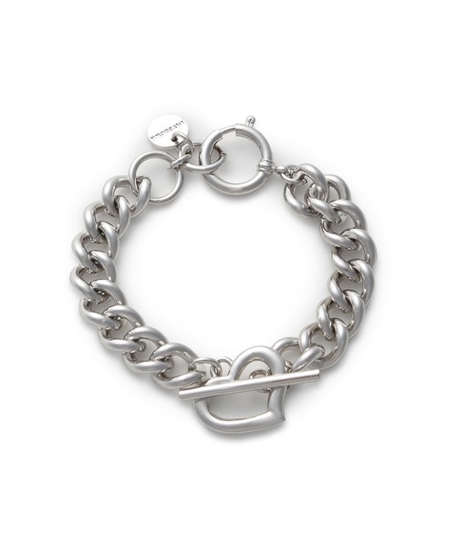 LILY BROWN(リリーブラウン)の「ハートマンテルブレスレット(ブレスレット・レディース・ゴールド/シルバー・FREE)」の2枚目の写真