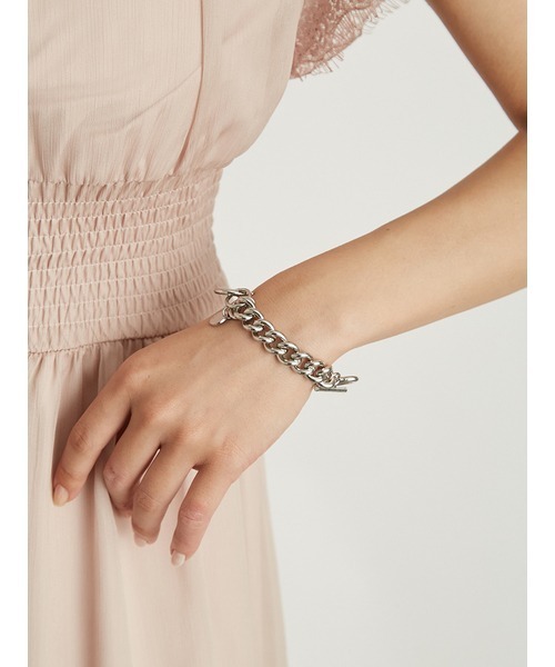 LILY BROWN(リリーブラウン)の「ハートマンテルブレスレット(ブレスレット・レディース・ゴールド/シルバー・FREE)」の6枚目の写真