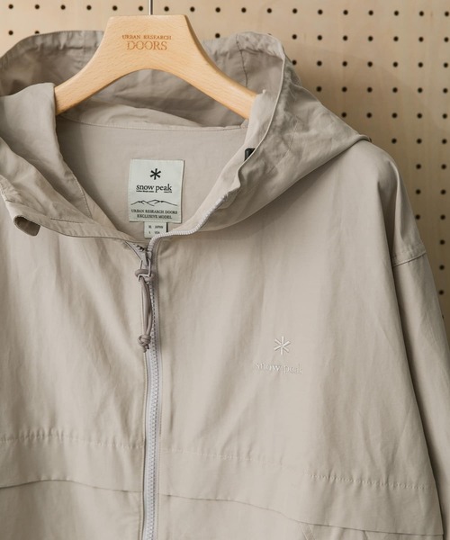 『別注』snowpeakapparel×DOORSWeatherLightParka