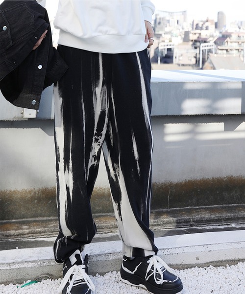 HOOK（フック）の「HOOK -original- タイダイ染め裾絞りスウェットパンツ（スウェットパンツ・メンズ・ブラック・M/L/XL）」の17枚目の写真