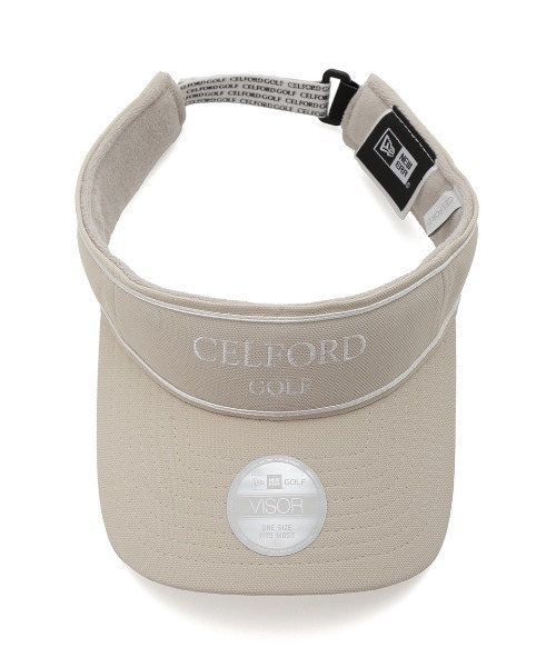 CELFORD（セルフォード）の「【CELFORDGOLF】ＮＥＷＥＲＡコラボサンバイザー（ハット・レディース・ホワイト/ベージュ・FREE）」の11枚目の写真