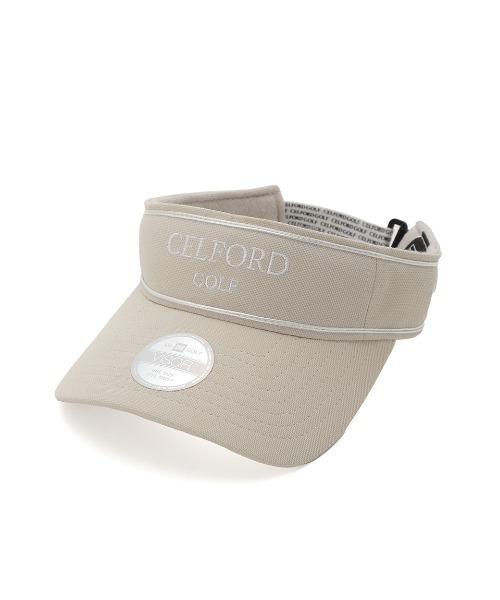 CELFORD（セルフォード）の「【CELFORDGOLF】ＮＥＷＥＲＡコラボサンバイザー（ハット・レディース・ホワイト/ベージュ・FREE）」の13枚目の写真