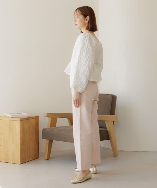 flower（フラワー）の「サニーバギーパンツ（デニムパンツ・レディース・ミント/イエロー/ピンク・S/M）」の22枚目の写真