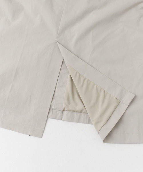 URBAN RESEARCH ROSSO WOMEN(アーバンリサーチ ロッソ)の「ウエストギャザー2WAYフードコート(その他アウター・レディース・グレー系その他/カーキ・FREE)」の3枚目の写真