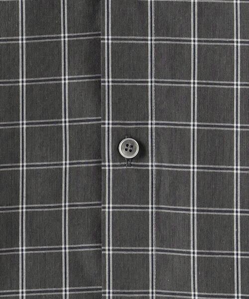 Steven Alan(スティーブンアラン)の「<Steven Alan>タイプライター チェック スタンドカラー ワンピース(シャツワンピース・レディース・ライトグレー/ダークグレー・M/S)」の15枚目の写真