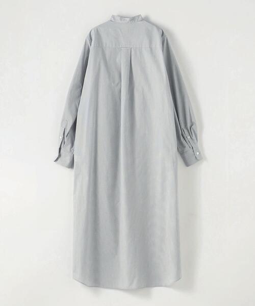 Steven Alan(スティーブンアラン)の「<Steven Alan>タイプライター チェック スタンドカラー ワンピース(シャツワンピース・レディース・ライトグレー/ダークグレー・M/S)」の17枚目の写真