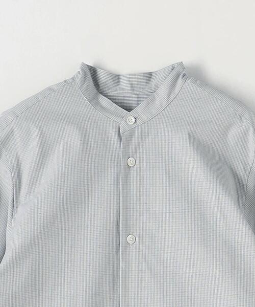 Steven Alan(スティーブンアラン)の「<Steven Alan>タイプライター チェック スタンドカラー ワンピース(シャツワンピース・レディース・ライトグレー/ダークグレー・M/S)」の18枚目の写真