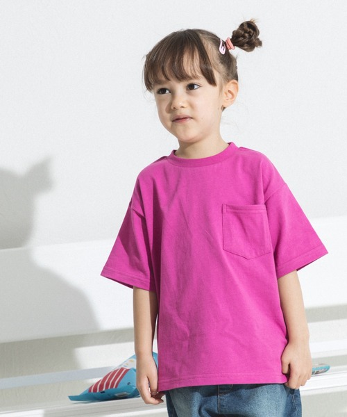 pairmanon（ペアマノン）の「【リンクコーデ】アソート ビッグシルエット 半袖Tシャツ（Tシャツ/カットソー・キッズ・ブルー系その他/グリーン系その他/グリーン系その他2/パープル/ホワイト/ピンク/ベージュ系その他/ベージュ系その他2/ライトグリーン/ホワイト系その他/パープル系その他/ブラック/ライトピンク/ピンク系その他/ライトベージュ/オリーブ/ライトブルー/ブラック系その他2/ブラック系その他/ブルー・110/100/120/130/140/150/80/90）」の18枚目の写真